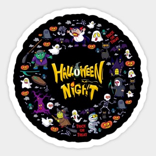 Halloween Night Sticker